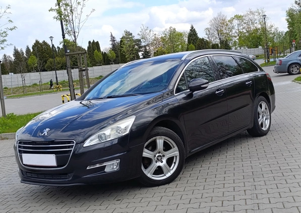 Peugeot 508 cena 24999 przebieg: 269999, rok produkcji 2011 z Płock małe 211